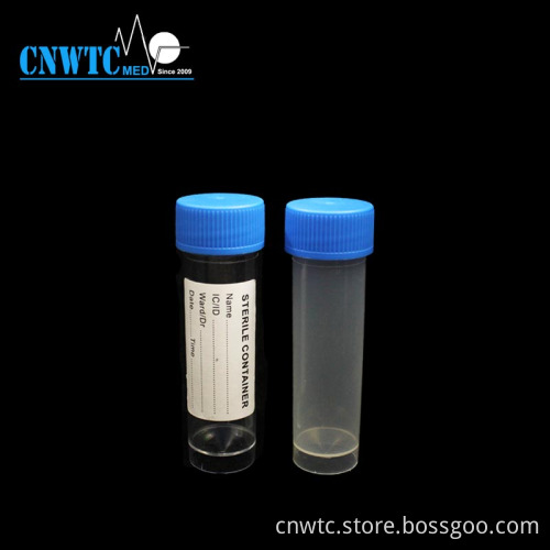 Disposable Sterile Plastic Urine Sample Containers - 30ml